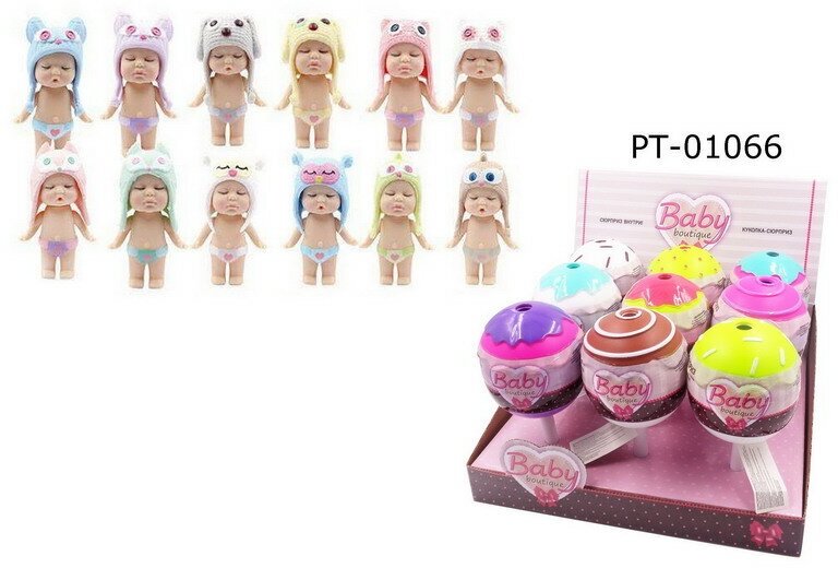 Кукла Baby Boutique Пупс-сюрприз в конфетке с аксессуарами (1 серия) - Abtoys [PT-01066]