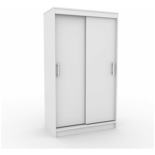 Шкаф-купе Миллениум 2-200e белый современный для прихожей
