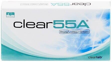 Контактные линзы Clearlab Clear 55A (Клеар 55А) (6 линз) Ежемесячные -2.25 R.8.7