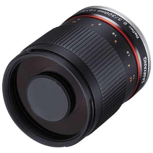 Объектив Samyang 300mm f/6.3 ED UMC CS Reflex Mirror Lens Canon EF, черный samyang af 14mm f 2 8 canon ef