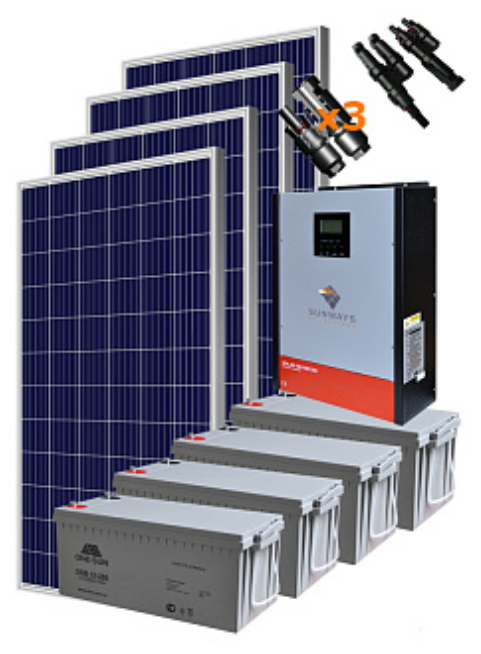 Солнечная электростанция SOLAR 1.3 Гибрид