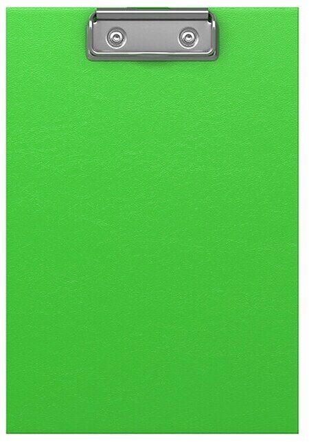 Планшет с зажимом Erich Krause Neon, А5, зеленый (49441)
