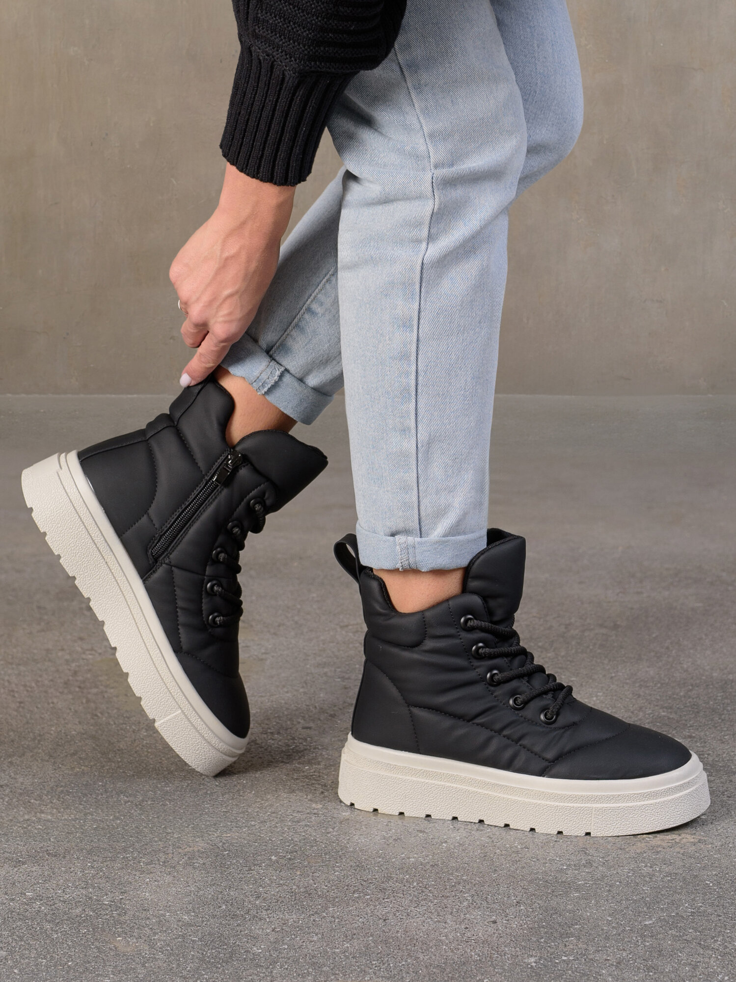 Кеды PATROL, размер 36, черный — фото 1