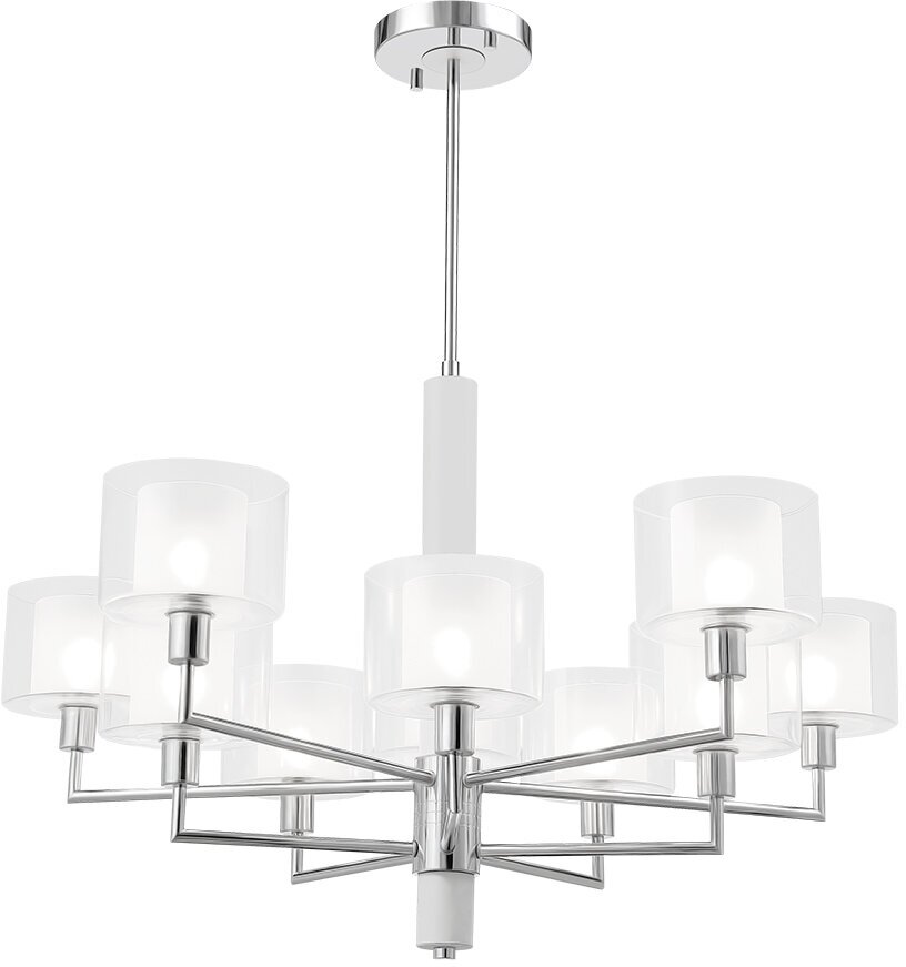 Люстры Crystal Lux MAESTRO SP-PL5+5 CHROME — фото 1