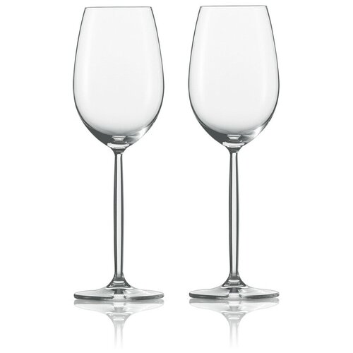 фото Набор бокалов для белого вина diva 302 мл, хрустальное стекло, 2 шт, schott zwiesel, 104 593-2