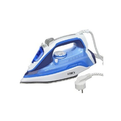 Утюг LEBEN 249-013 2600 Вт белыйсиний 285000₽