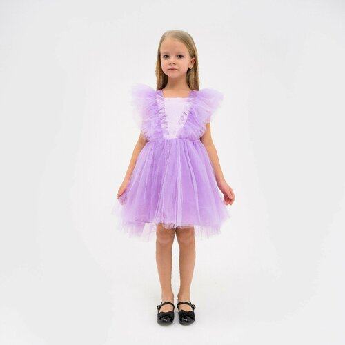 фото Платье kaftan, размер 28, фиолетовый