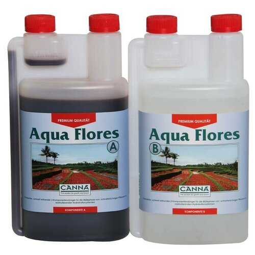 Удобрение Canna Aqua Flores A+B 1Л удобрение canna aqua vega 1л