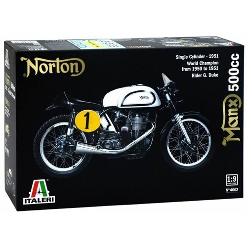 Сборная модель Italeri Мотоцикл Norton Manx 500cc 1951 (4602ИТ) хомут для новой модели linhai 500cc lh500 atv500 d efi t3b запасные части для двигателя карты мотоцикла 36147