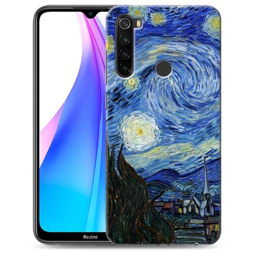 фото Дизайнерский пластиковый чехол для xiaomi redmi note 8t 100gadgets