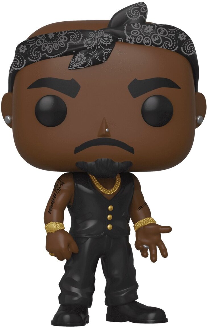 Фигурка Funko POP! Rocks 2PAC Tupac Vest w/Bandana (158) 45432