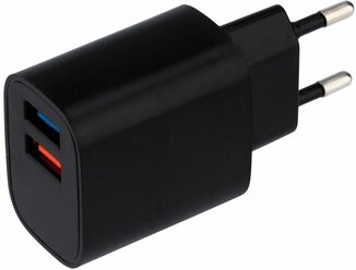 Сетевое зарядное устройство USB REXANT для телефона / блок питания для планшета / адаптер для зарядки ноутбука