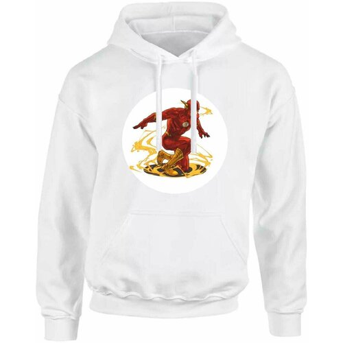 фото Худи, размер 48, белый bugrikshop