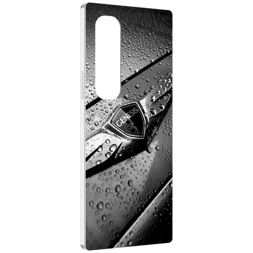 Чехол MyPads дженезис genesis 2 мужской для Samsung Galaxy Z Fold 4 (SM-F936) задняя-панель-накладка-бампер