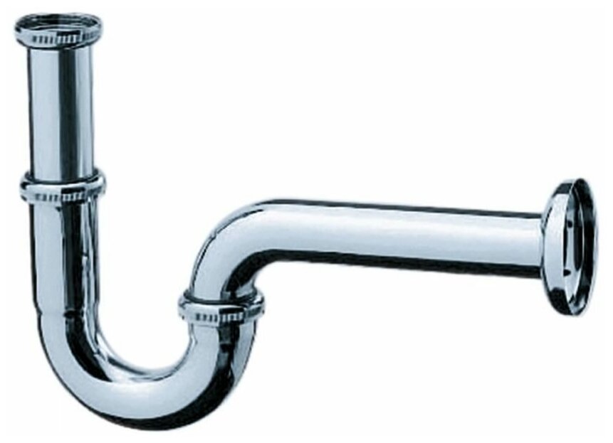 фото Hansgrohe 53002000 Сифон трубчатый (хром)