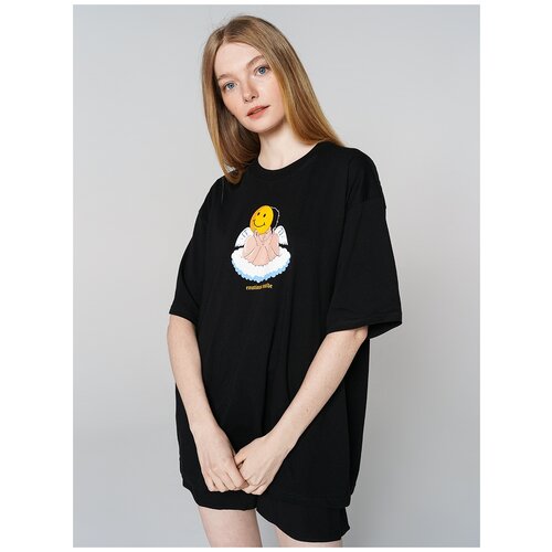 фото Футболка с кор.рукавом твое 81791 размер xs, черный, women