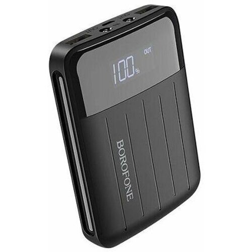 Внешний аккумулятор Power Bank 10000 mAh Borofone BT21 черный 156100₽