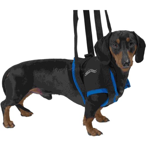 Вожжи на передние конечности для собак Kruuse Walkabout harness, размер: M шлейка premium y harness l–xl 85–105 см 25 мм черный