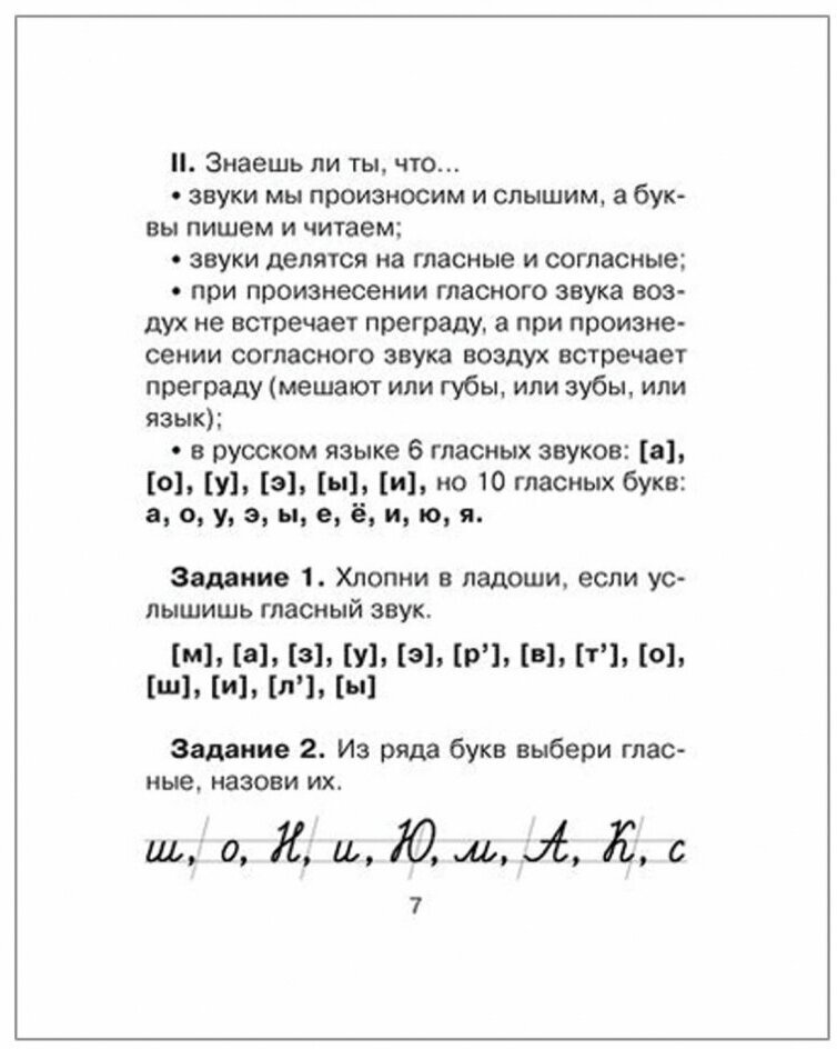 20 занятий по русскому языку для предупреждения дисграфии. 1 класс - фото №7