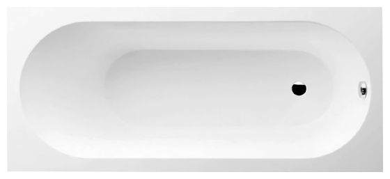 Квариловая ванна Villeroy & Boch Oberon UBQ160OBE2V-01 160x75 см