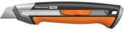 Нож строительный Fiskars с выдвижным, сменным лезвием 18мм CarbonMax 1027227