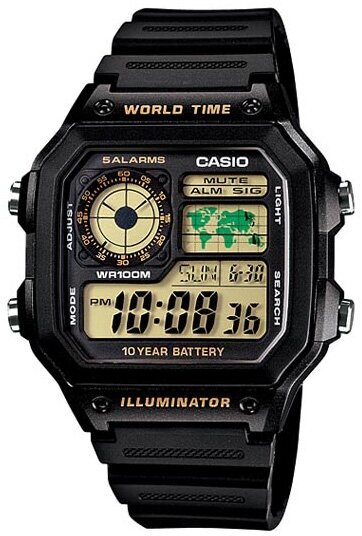 Наручные часы CASIO Collection AE-1200WH-1B