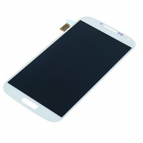 Дисплей для Samsung i9500 Galaxy S4 (в сборе с тачскрином) premium, белый чехол fenice piatto white diamante для galaxy s4 fen m006wd00samgs4 белый