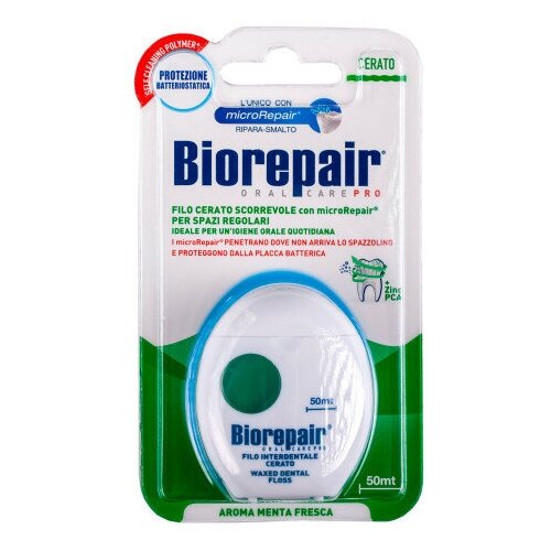 Biorepair Filo Cerato Scorrevole зубная нить комплексной защиты