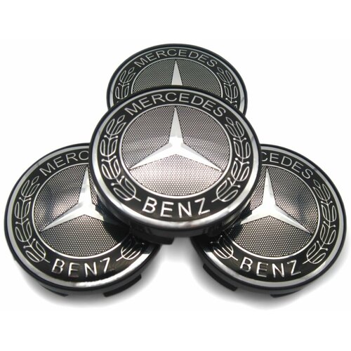 Колпачок заглушка для литого диска СКАД Мерседес черный 565112 мм 1 шт 419₽