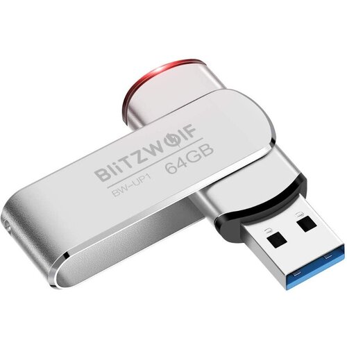 Флэш-накопитель BlitzWolf BW-UP1 USB Flash Drive 64GB Silver 2910₽