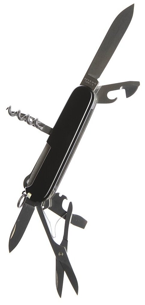Складной нож Victorinox Climber, функций: 14, 91мм, черный , коробка картонная [1.3703.3]