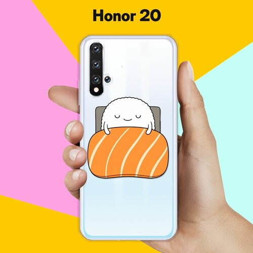 Силиконовый чехол Суши засыпает на Honor 20 силиконовый чехол суши на honor 20