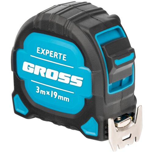 Измерительная рулетка Gross Experte 32574, 19 мм х3 м