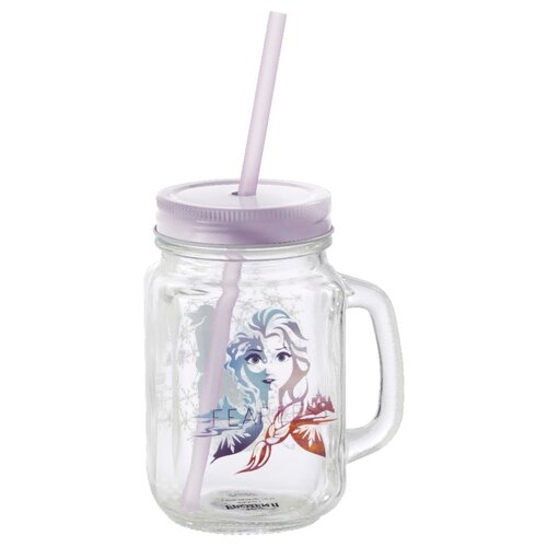 Кружка стеклянная Funko Frozen 2: Fearless: Mason Jar: Fearless