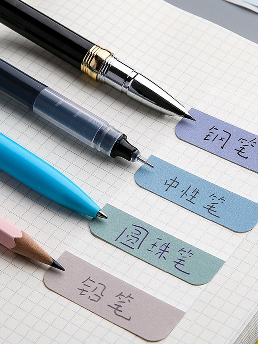 Стикеры прозрачные для заметок 60 штук — фото 1