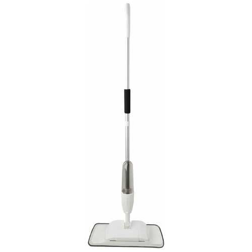 Швабра с пульверизатором со сборщиком мусора трапеция белая Mop light 3890₽