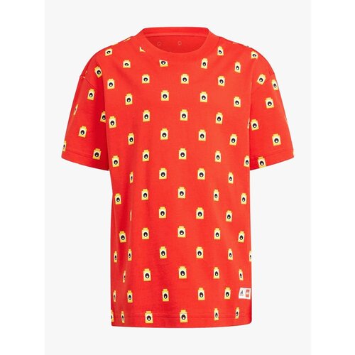 фото Футболка adidas, для мальчиков, хлопок, размер 92, белый