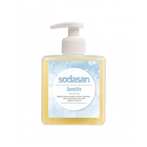 Жидкое мыло SODASAN для чувствительной кожи, 300 мл