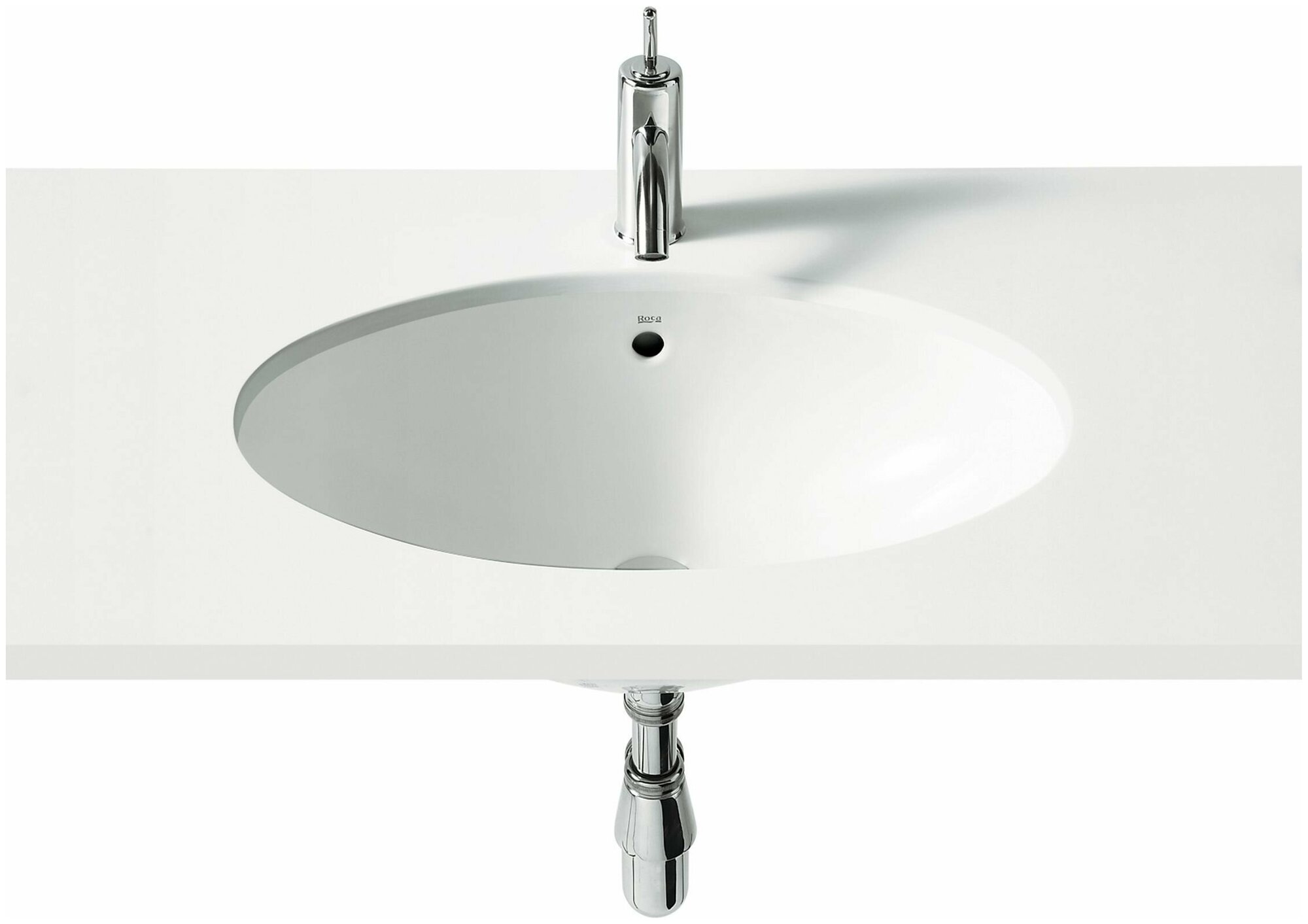 фото Раковина врезная ROCA BERNA встраиваемая снизу 327871001