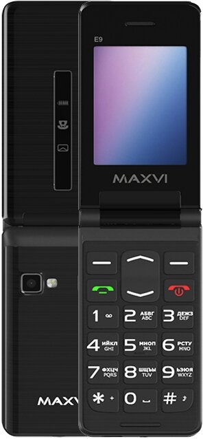 Мобильный телефон Maxvi E9 Red - фото №13