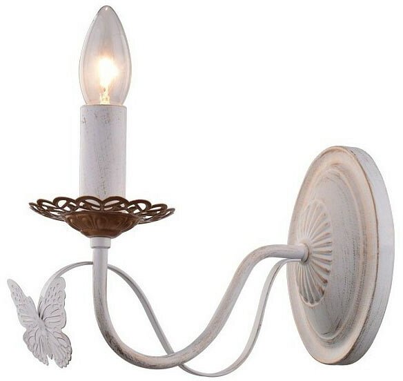 Бра Arte Lamp Ali A6114AP-1WG Цвет арматуры золото Цвет плафонов золото