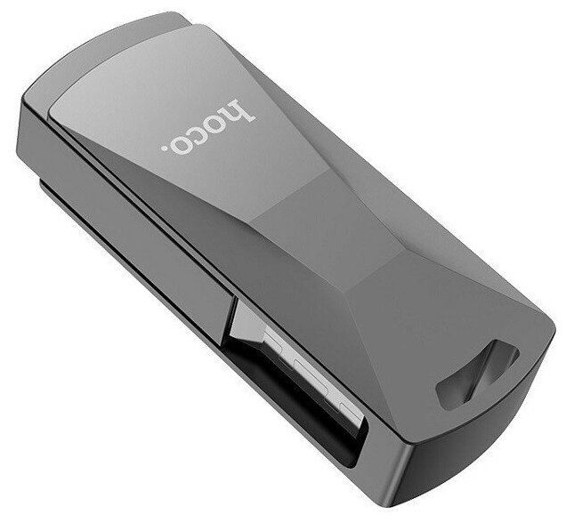 USB флеш-накопитель HOCO UD5 Wisdom, USB 3.0, 128GB, серебристый