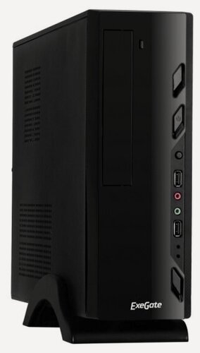 Изображение товара Корпус Exegate MI-208 Black без БП (EX268697RUS)