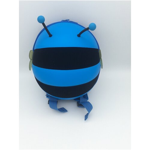 фото Рюкзак дошкольный пчелка синий supercute