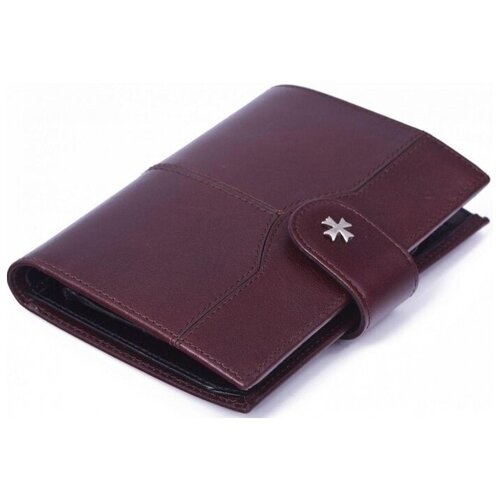 Портмоне коричневое Narvin by Vasheron 9663-N.Vegetta Funduk