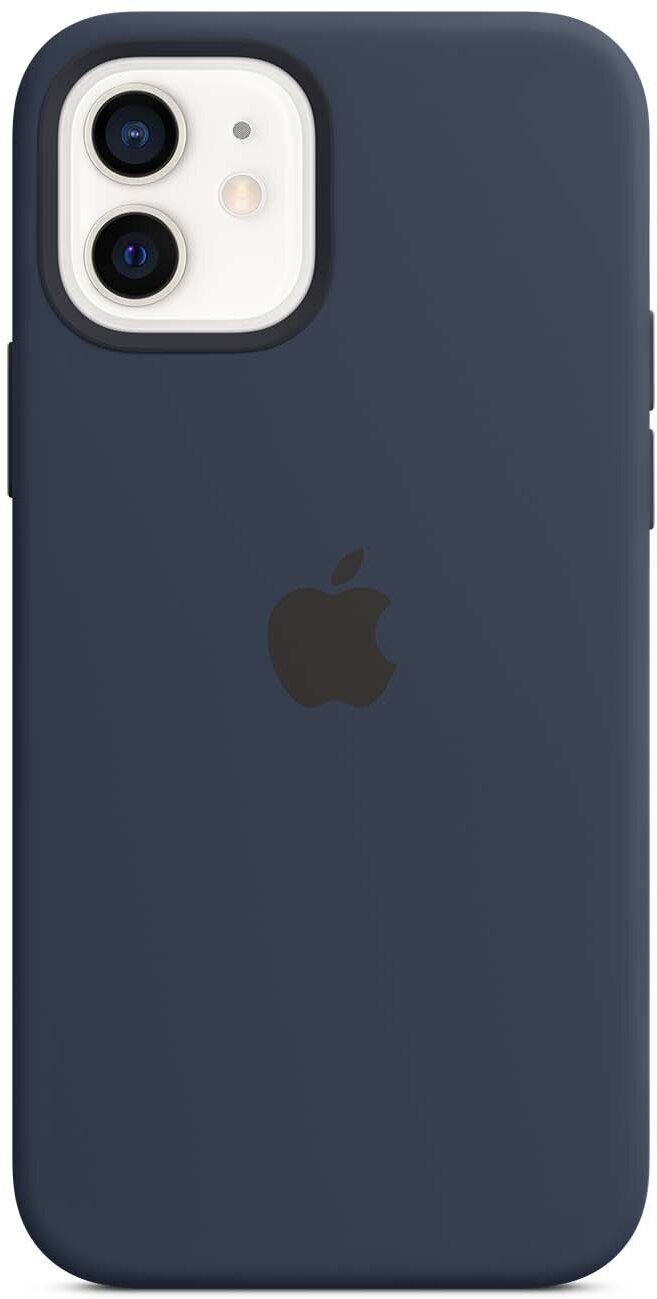 Чехол Apple iPhone 12 / 12 Pro Silicone MagSafe Deep Navy