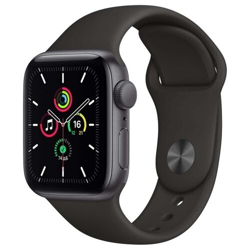 фото Apple часы apple watch se 44mm, черный