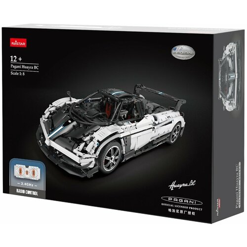 фото Конструктор rastar ру 1:8 pagani huayra bc белый