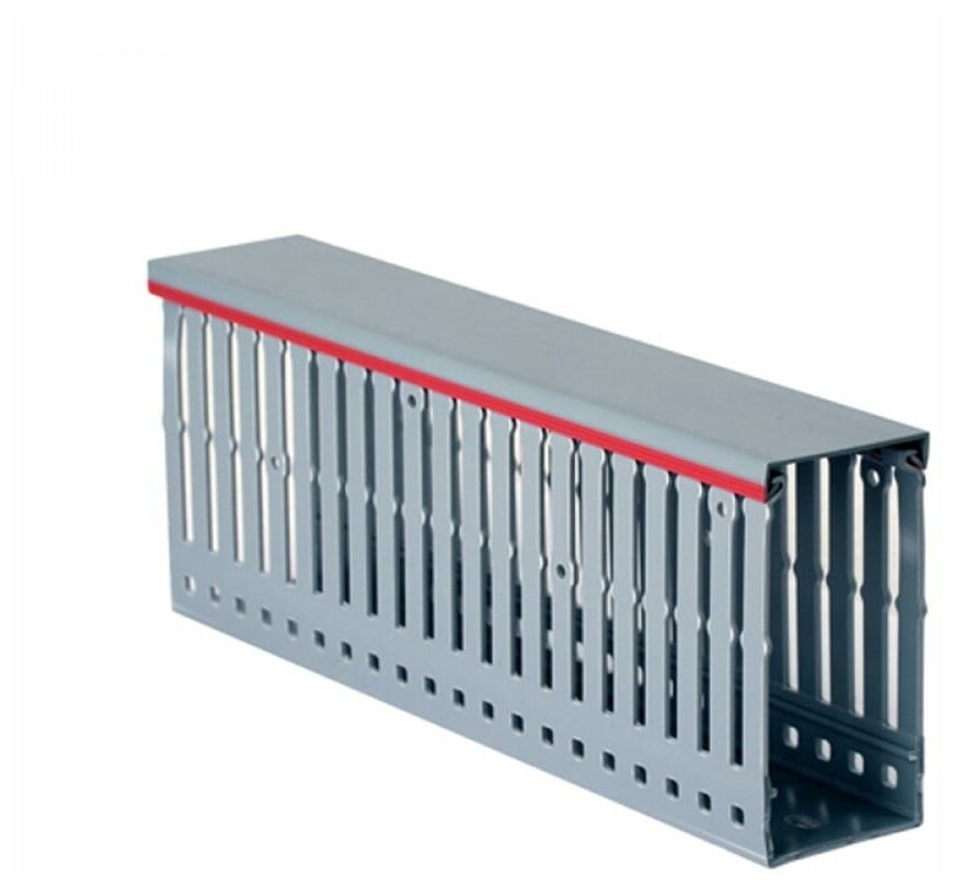 фото Кабель-канал перфорированный 60х40 L2000 RL6 G ДКС 01135RL, 1шт