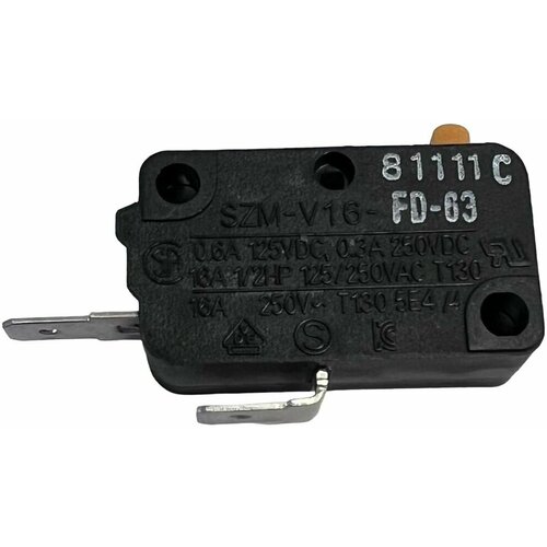 Микровыключатель для СВЧ Samsung, LG, Daewoo 2 контакта SZM-V16, FA-63, FD-63 GSM-V0303A2